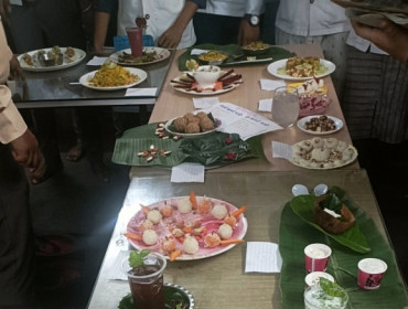 Swasthavritta Dept Organized non flame cooking Competition on the occasion of 9th Ayurveda Day